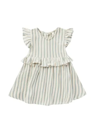 The Brielle Dress by Rylee   Cru - Ocean Stripe - KIDS