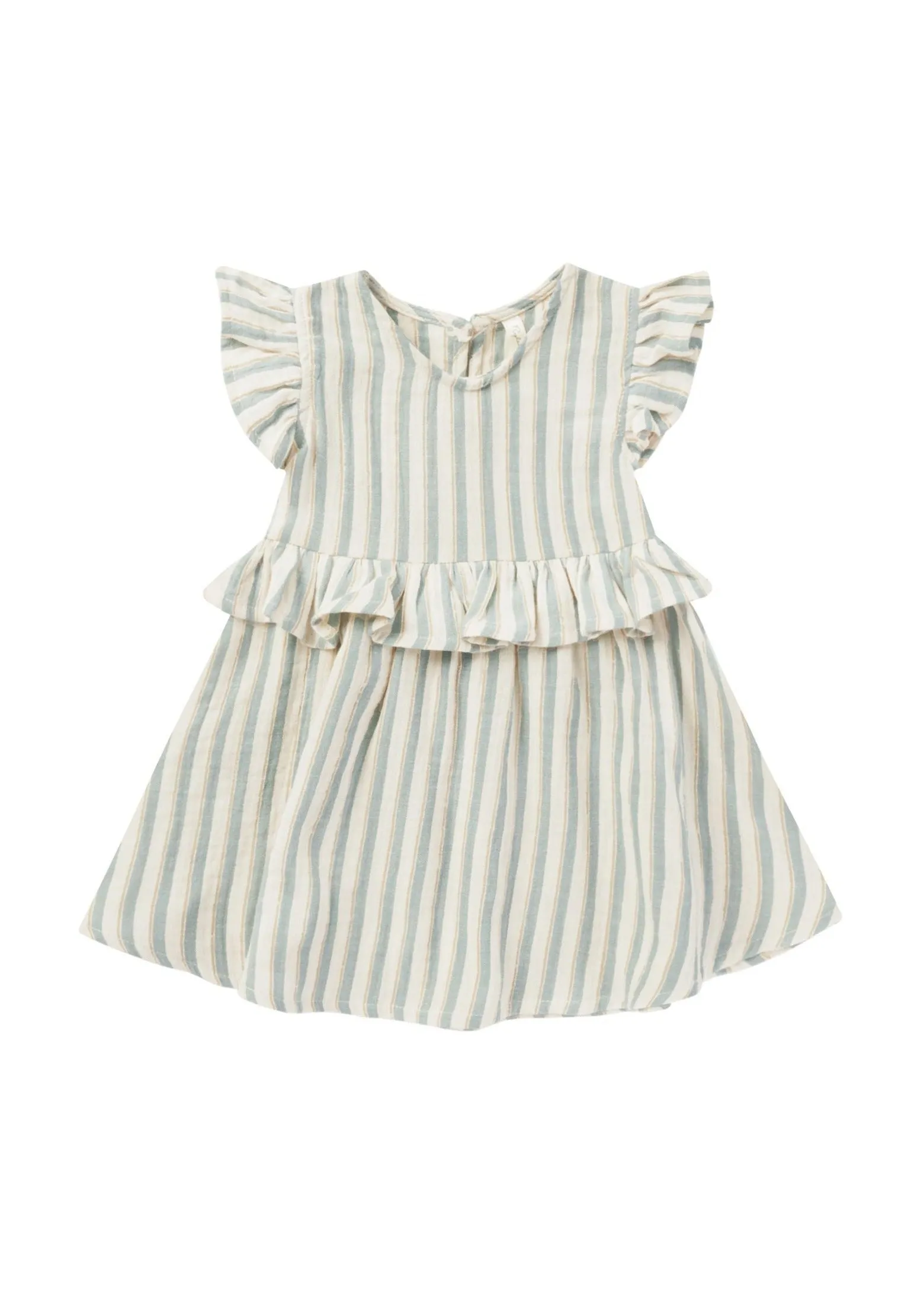 The Brielle Dress by Rylee   Cru - Ocean Stripe - KIDS