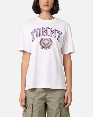 Tommy Jeans Women's TJW Relaxed Varsity Sport T-Shirt White