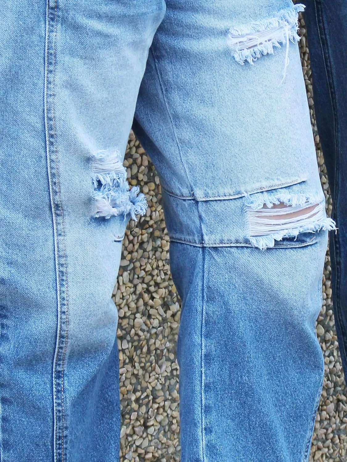 Women's Barrel Jeans Vintage Mid Rise Wide Leg Y2k Baggy Boyfriend Ankle Denim Pants