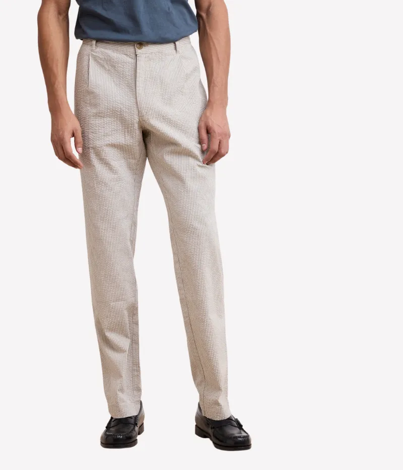 Woven Tanker Pant in Light Khaki