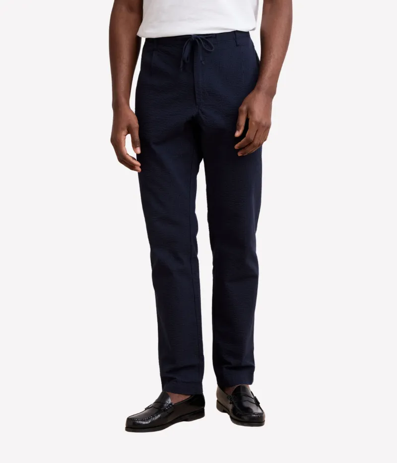 Woven Tanker Pant in Navy