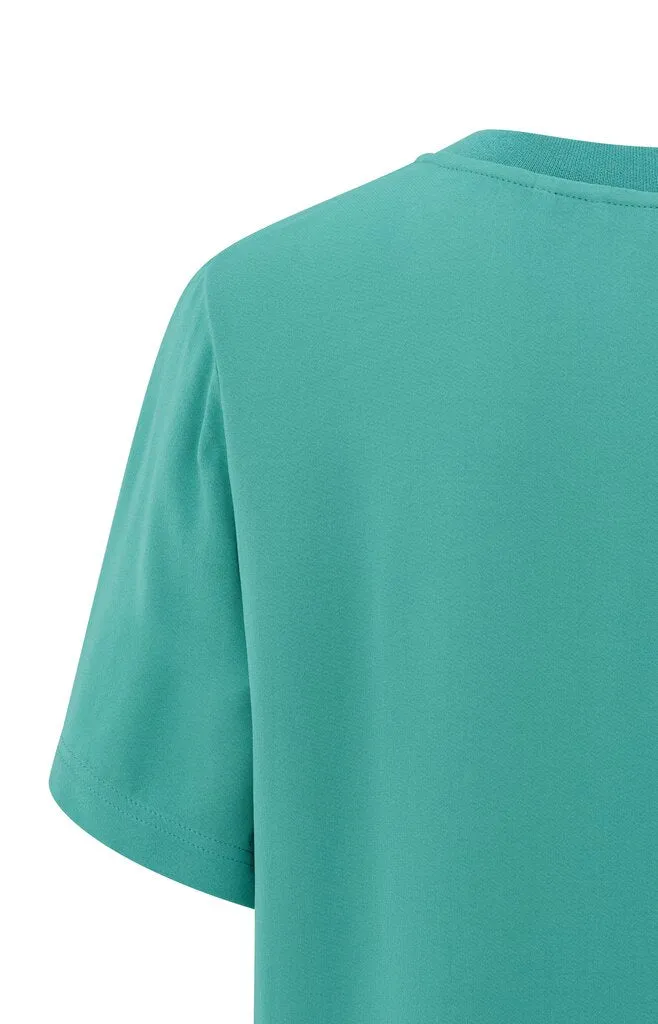 YAYA - Top Woven Shirt Lagoon Blue